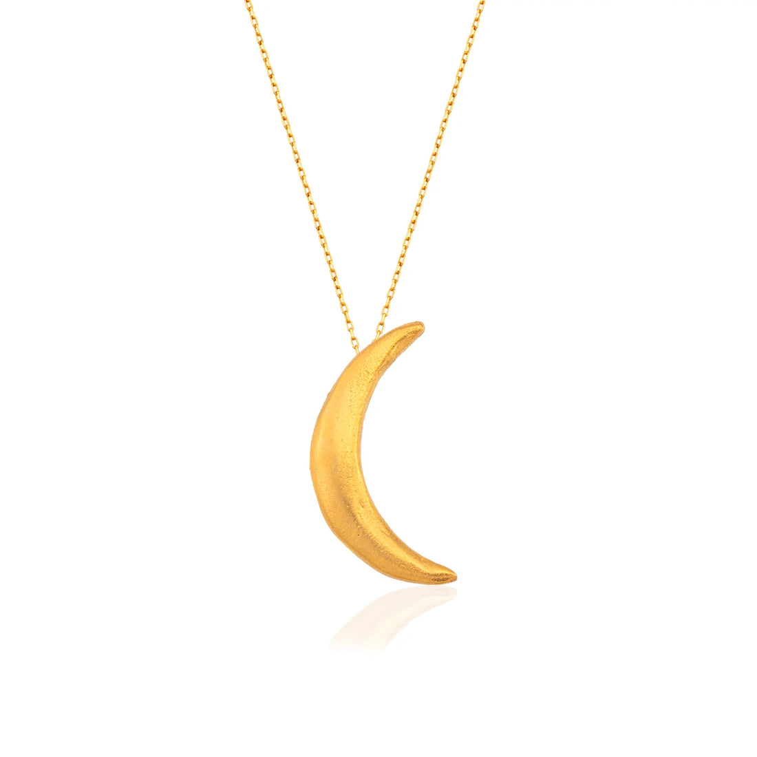 crescent necklace