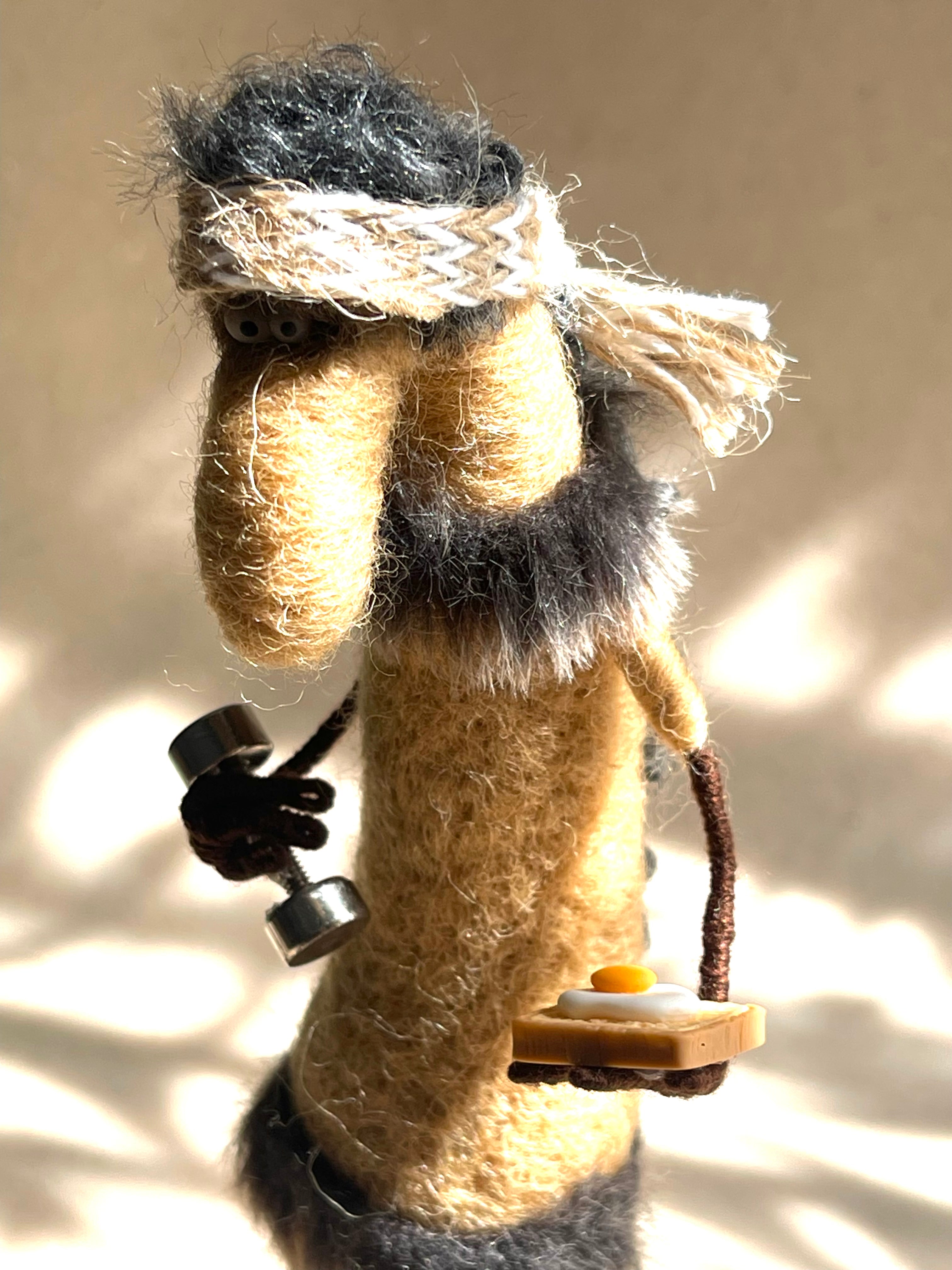 Bir deri bir kemik figürü