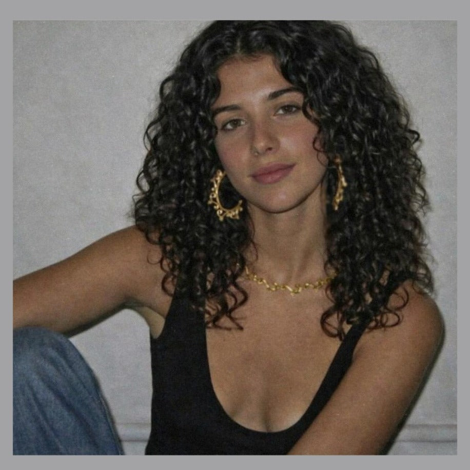 İnanna Large Hoops - Halka Küpe