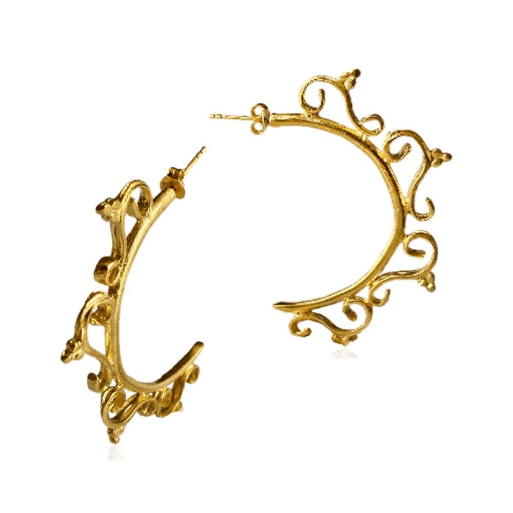 İnanna Large Hoops - Halka Küpe