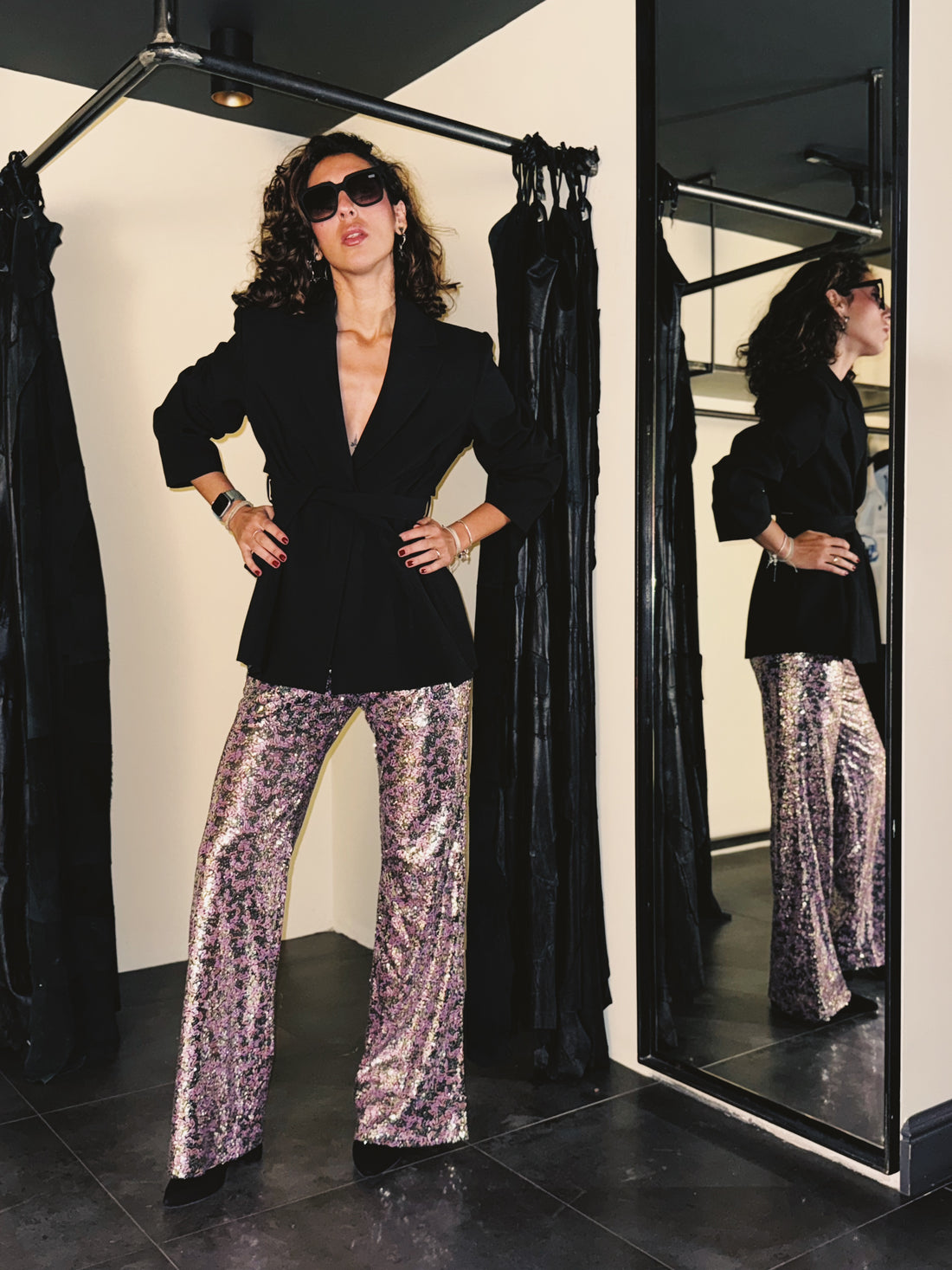 Pink eclipse Pantolon