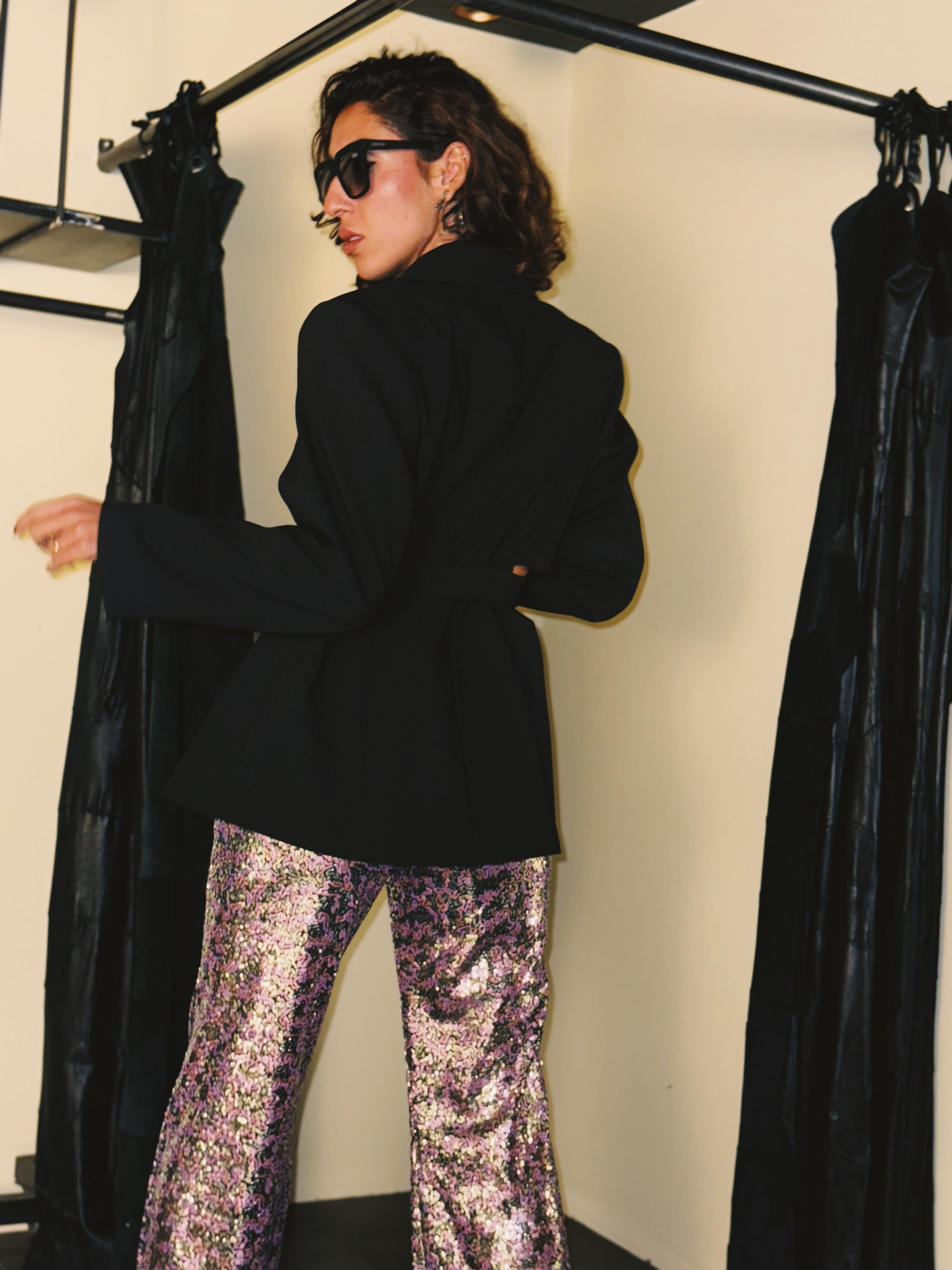 Lilian Blazer with Cutout