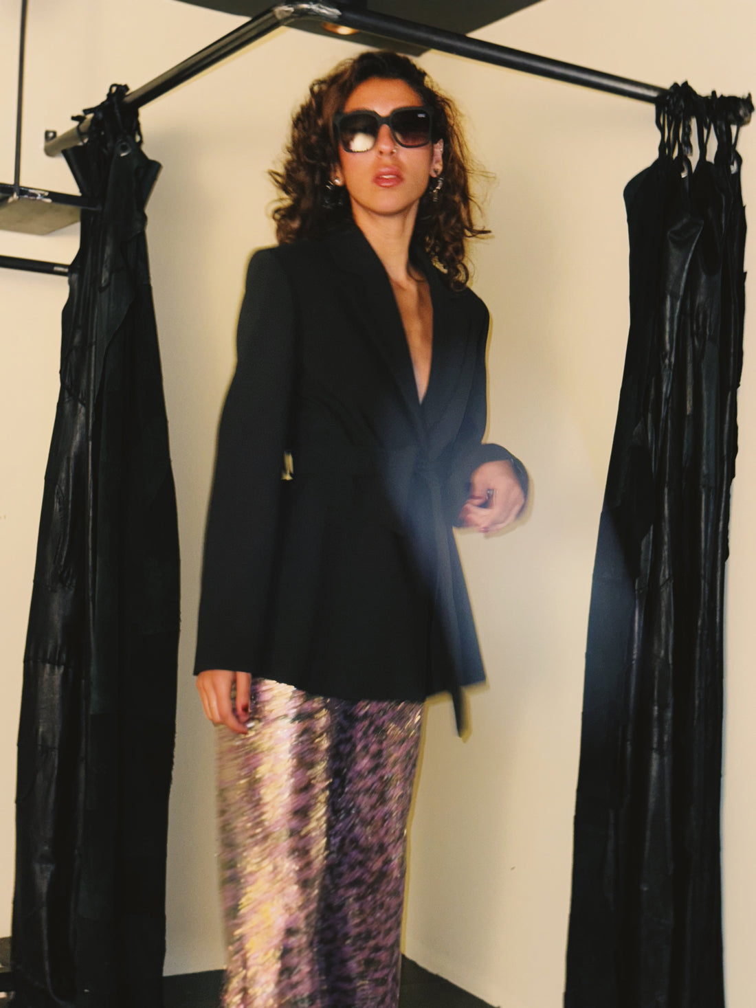 Lilian Blazer with Cutout