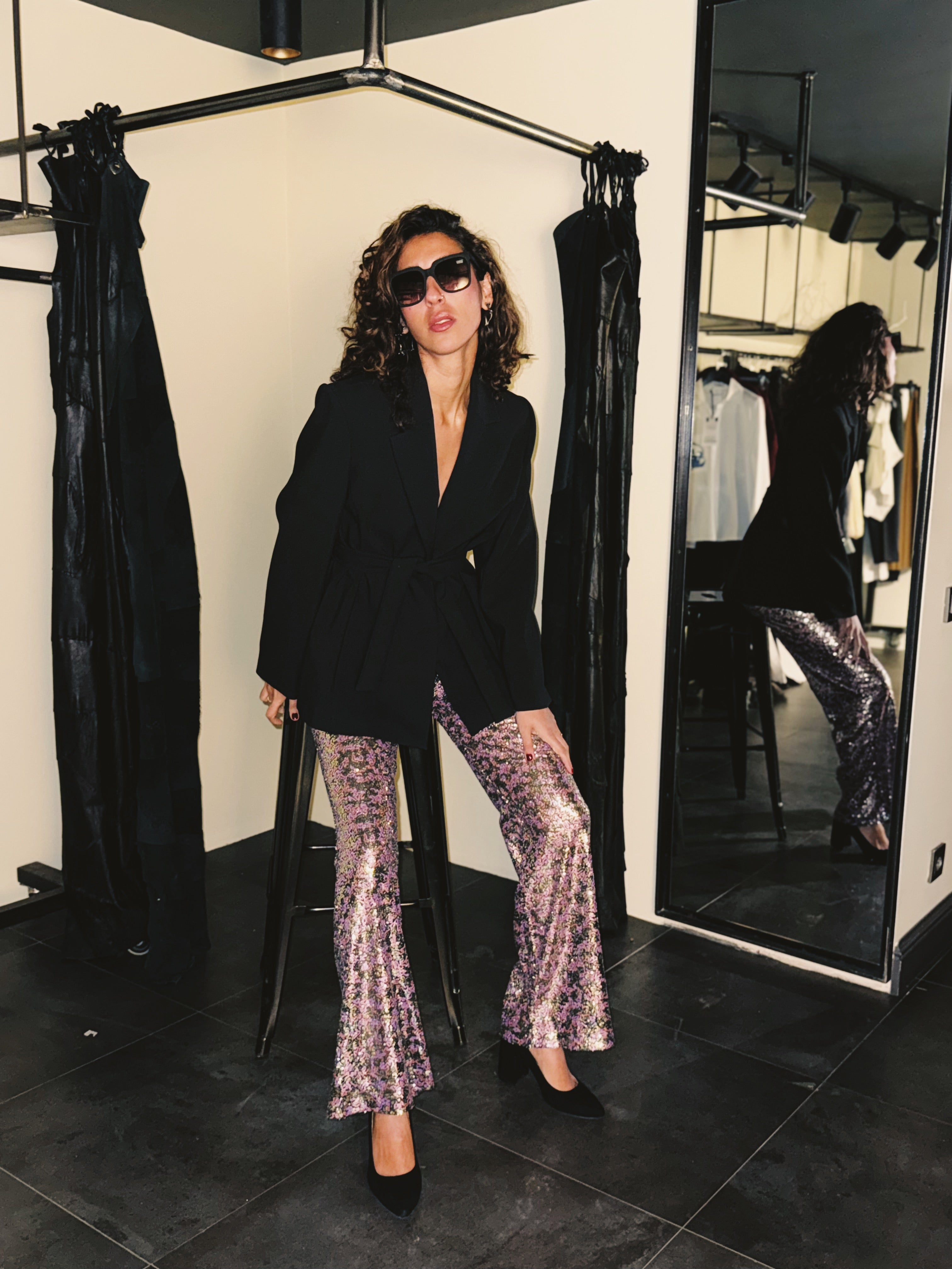 Pink eclipse Pantolon